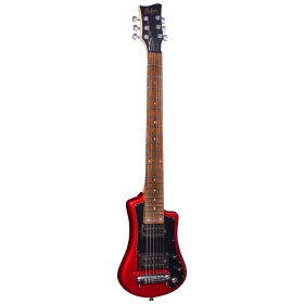 Hofner HCT Shorty Guitar Deluxe - Red