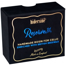 Hidersine Reserve21 Dark Cello Rosin with British Beeswax
