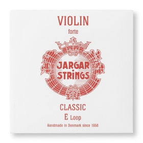 Jargar Violin E String. Classic Series Forte Loop End - 4/4 Size