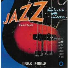 Thomastik Jazz Bass Strings SET. Roundwound. 4 String. Gauge 43-89