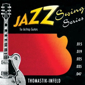 Thomastik Jazz Guitar Strings - Jazz Swing SET. Flatwound. Gauge 0.010