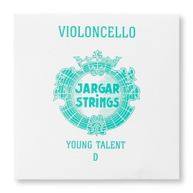 Jargar Cello D String. Young Talent Series Medium - 1/2 Size