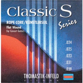 Thomastik Acoustic Guitars Strings - Classic S SET. Flatwound. Extra High Tension.