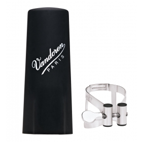 Vandoren Ligature & Cap Clarinet Bb Pewter M/O+Plastic