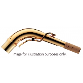 Yanagisawa Soprano Sax Neckpipe - Curved Brass Gold Plated