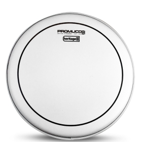 Promuco Heritage Drumhead 2-Ply Oil-Filled White Coated Floor Tom 16"