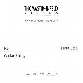 Thomastik Plain Guitar String 0.009 Brass Plated