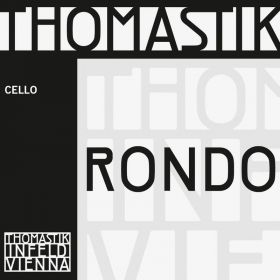 Thomastik-Infeld Rondo Cello String D. Carbon steel, multialloy wound 4/4