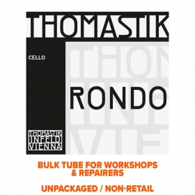 Thomastik-Infeld Rondo Cello String C. Spiral core, tungsten/chrome wound 4/4 - BULK x 6