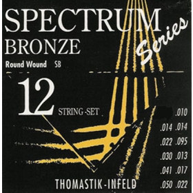 Thomastik Spectrum Bronze SET 12 String. Gauge 0.010 - Tin Plated