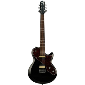Shergold Provocateur Standard SP12 Solid Black Gloss