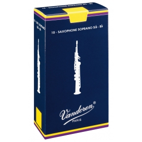 Vandoren Soprano Sax Reeds 3.5 Traditional (10 BOX)