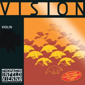 Vision Violin String D. Silver 4/4