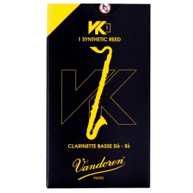Vandoren Bass Clarinet Synthetic VK1 Reed - Strength 40