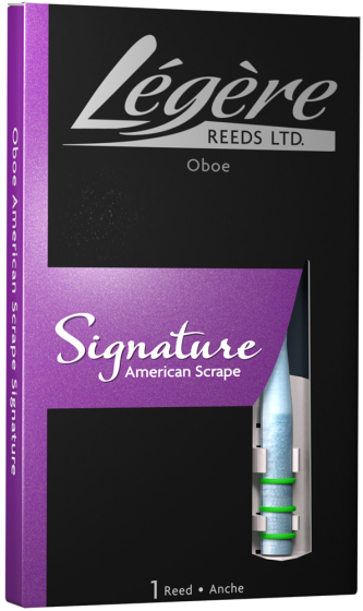 Legere Oboe Reed - Signature American Scrape - Medium Soft