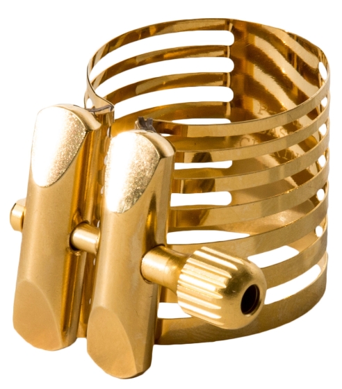 Rovner Ligature Platinum Gold - Bass Clarinet