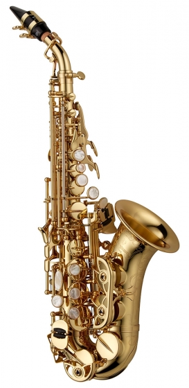 Yanagisawa Soprano Sax Curved - Elite Brass Lacquered