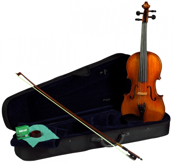Bratsj Espressione 16" med kasse, bue, harpiks, sett. VA30H-Stradivari