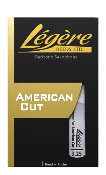 Legere Baritone Saxophone Reeds American Cut 3.25