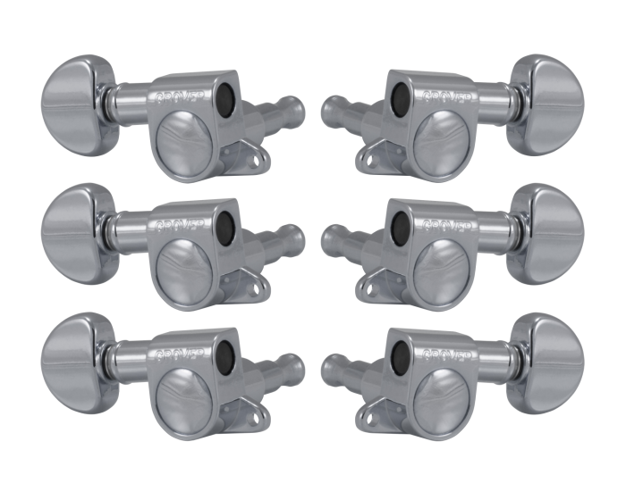 Grover Mini Rotomatics 205 Series Chrome Set 3+3