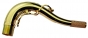 Yanagisawa Tenor Sax Neckpipe. Brass Gold Plated