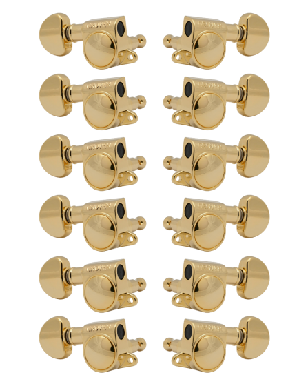 Grover Mid-Size Rotomatics 205-18 Series Gold Set 6+6