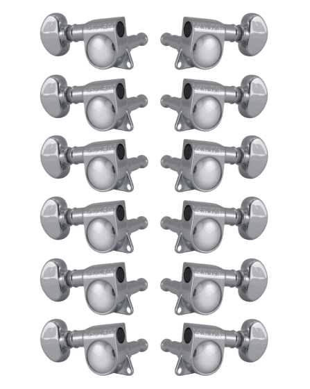 Grover Mid-Size Rotomatics 305 Series Chrome 6+6