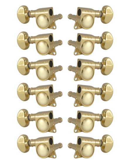 Grover Mid-Size Rotomatics 305 Series Gold 6+6