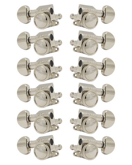 Grover Mid-Size Roto-Grip Locking Rotomatics 505 Series Nickel Set 6+6