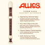 Aulos Descant Recorder 703BW Haka