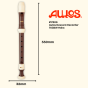 Aulos Descant Recorder 703BW Haka