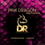 DR Strings Pink Dragon Coated Stainless Steel Bass Medium Multi Scale - 6 String
