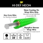 DR Strings Hi-Def Neon Green Acoustic Extra Light