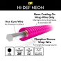 DR Strings Hi-Def Neon Pink Acoustic Extra Light