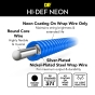 DR Strings Hi-Def Neon Blue Bass Light - 5 String