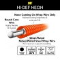 DR Strings Hi-Def Neon Orange Bass Light - 5 String