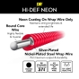 DR Strings Hi-Def Neon Red Bass Medium 5 String
