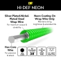 DR Strings Hi-Def Neon Green Electric Light