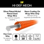 DR Strings Hi-Def Neon Orange Electric Medium