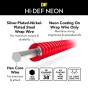 DR Strings Hi-Def Neon Red Electric Medium