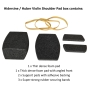 Huber by Hidersine Violin Shoulder Pad – Non-Slip Foam Support Set for 1/8 to Full Size Violins & Violas – Adjustable, Lightweight & Trusted by Teachers – Made in the UK