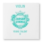 Jargar Violin D String. Young Talent Series Medium - 1/2 Size