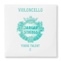 Jargar Cello C String. Young Talent Series Medium - 3/4 Size