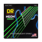 DR Strings Hi-Def Neon Green Electric Light-Heavy