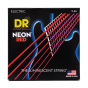 DR Strings Hi-Def Neon Red Electric Light Heavy