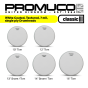 Promuco Classic Drumhead White Coated 10"