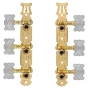 TGI Machineheads. Classical 3 in a Line. Lyra Style. Gold