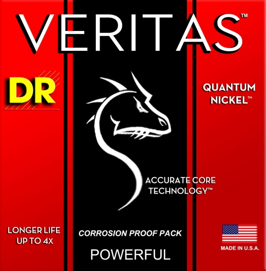 DR Strings Veritas Electric Light - 3 Pack