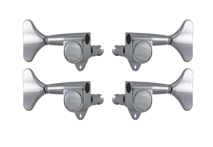Grover Mini Bass 144 Series Chrome Set 2 + 2
