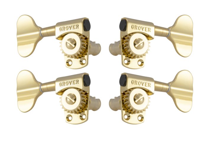 Grover Titan Electric Bass 145 Series Gold Set 2 + 2